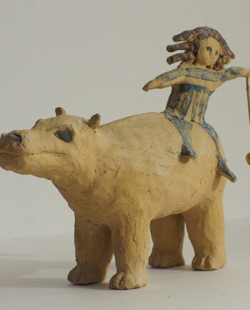 galerie-ahlers-rachel-kohn-nilpferd-jojo-2005-steinzeug