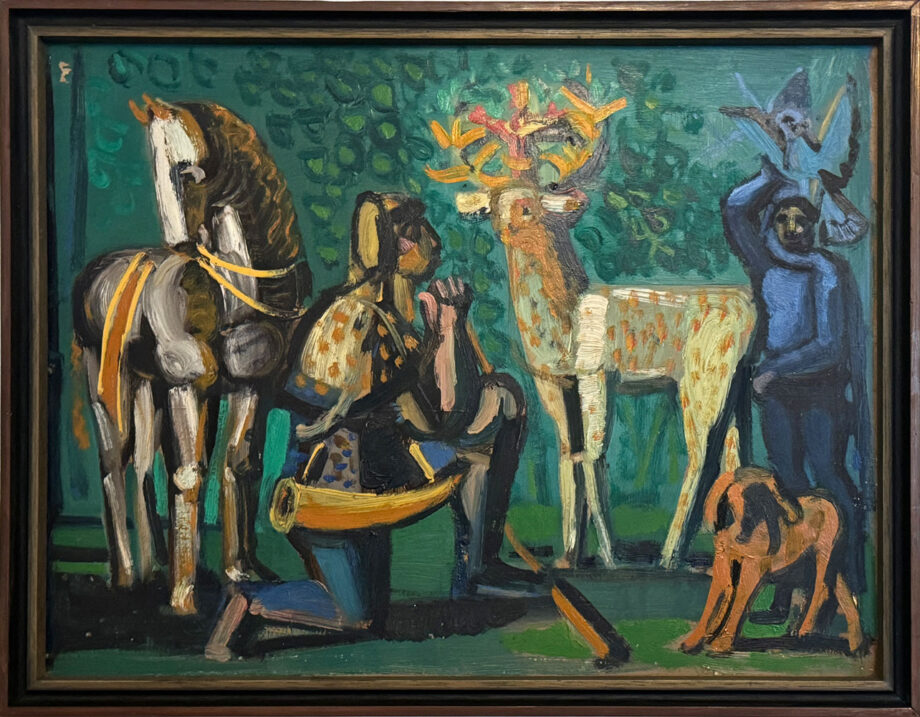 Edvard Frank - Die Vision des Heiligen Hubertus