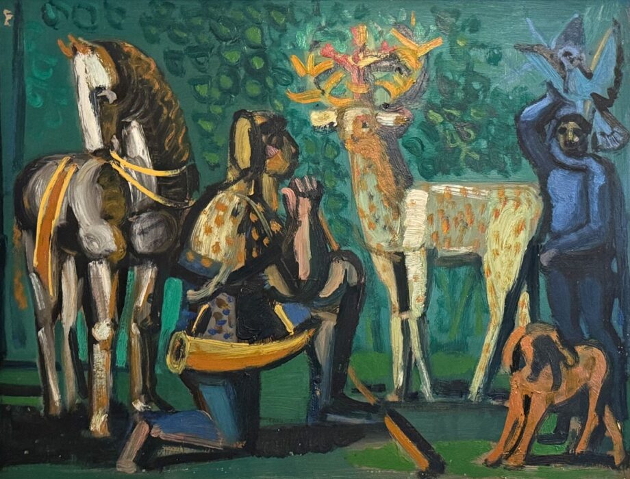 Edvard Frank - Die Vision des Heiligen Hubertus