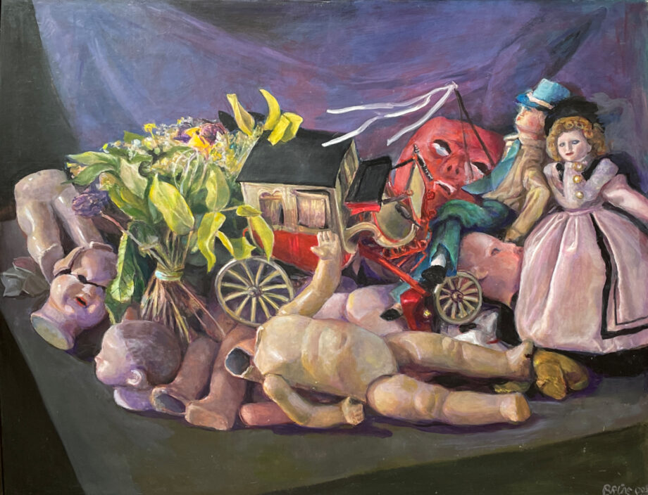 Gudrun Brüne - Stillleben mit Kutsche - 2009