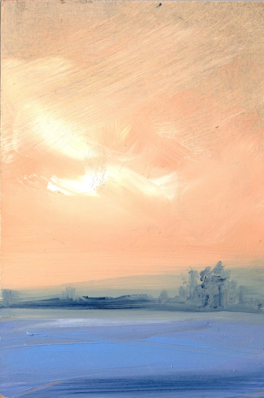 Sigrid Nienstedt - Blaues Feld- 2024