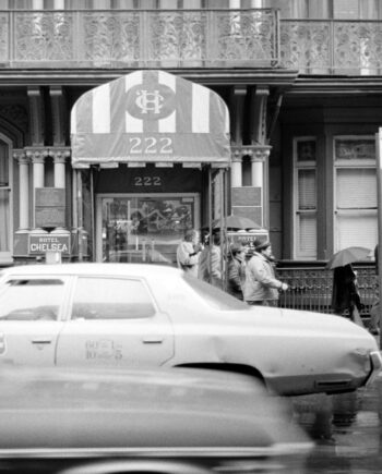 Albert "Scopin" Schöpflin – Eingang Chelsea Hotel