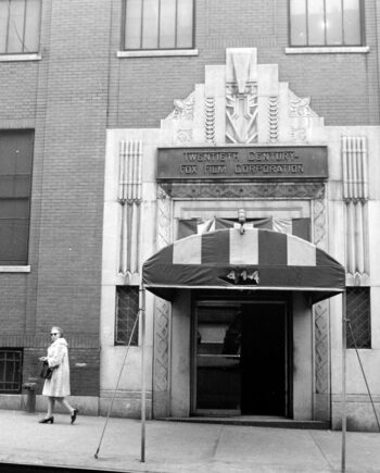Albert "Scopin" Schöpflin – New York City Twentieth Century Fox Film Corporation Entrance
