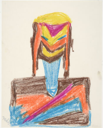 Miles Davis – Farbiger Kopf