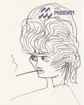 Miles Davis – Hotelskizze Meridien Nice II