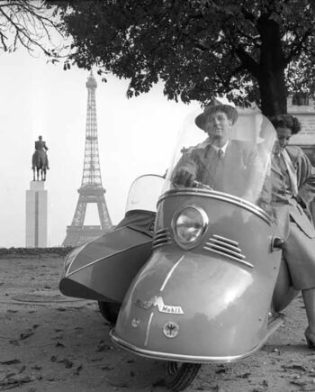 Rosmarie Pierer – Maico Roller, Paris