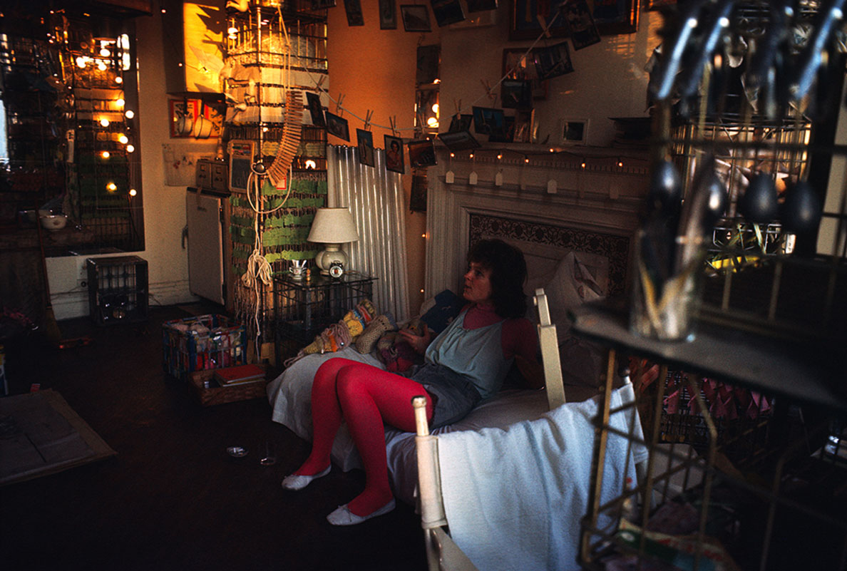 Albert "Scopin" Schöpflin – C. Breitenstein "Sie kam aus Mid-West, M.bastelt eine Art von Vogelkäfigen, die sie zur Kunst erklären"