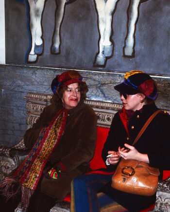 Albert "Scopin" Schöpflin – Friends in the "lobby", Chelsea Hotel