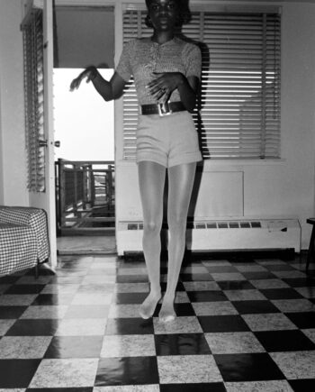 Albert "Scopin" Schöpflin – Doll on checkered floor