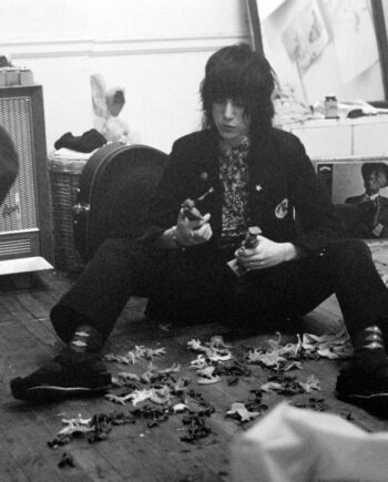 Albert "Scopin" Schöpflin – Patti Smith getting inspired in her room: Music, Sketches and Dinosaurs