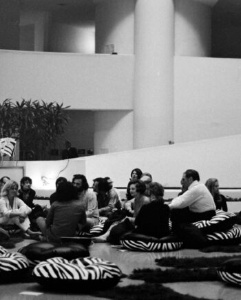 Albert "Scopin" Schöpflin – At a Piet Mondrian Exhibition