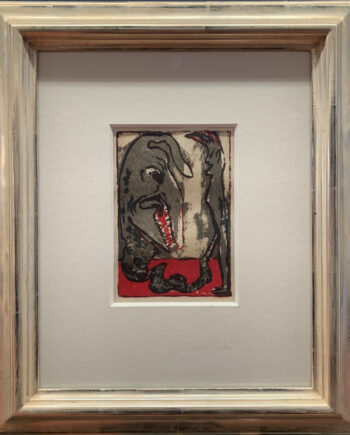 Emil Nolde – Monster auf rotem Grund