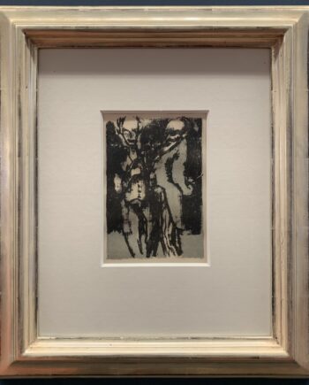 Emil Nolde – Figur auf Grau