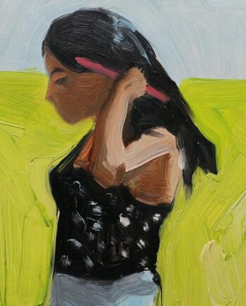 Heike  Ludewig – Mädchen, grün