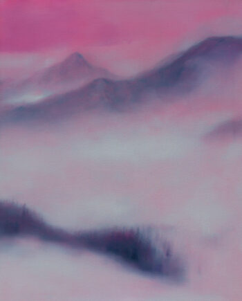 Sigrid Nienstedt – Berg, Nebel und rosa Himmel