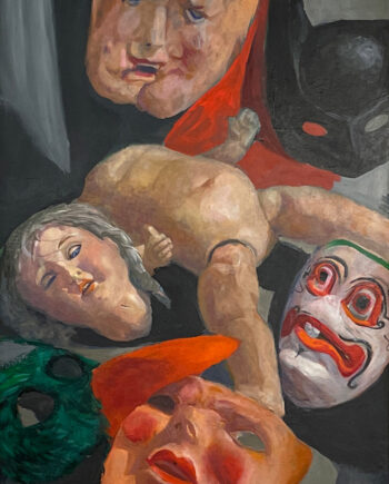 Gudrun Brüne – Kleines Maskenstillleben