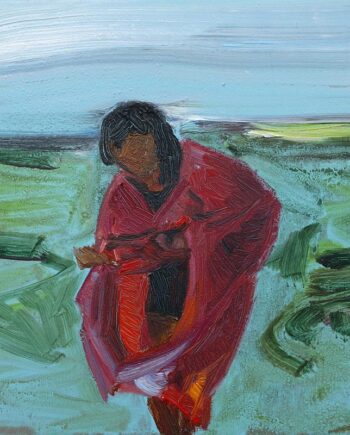 Heike  Ludewig – Rotes Badetuch